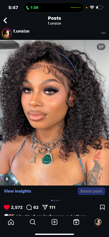 Frontal Wig at Funsizethestylist in Houston, TX