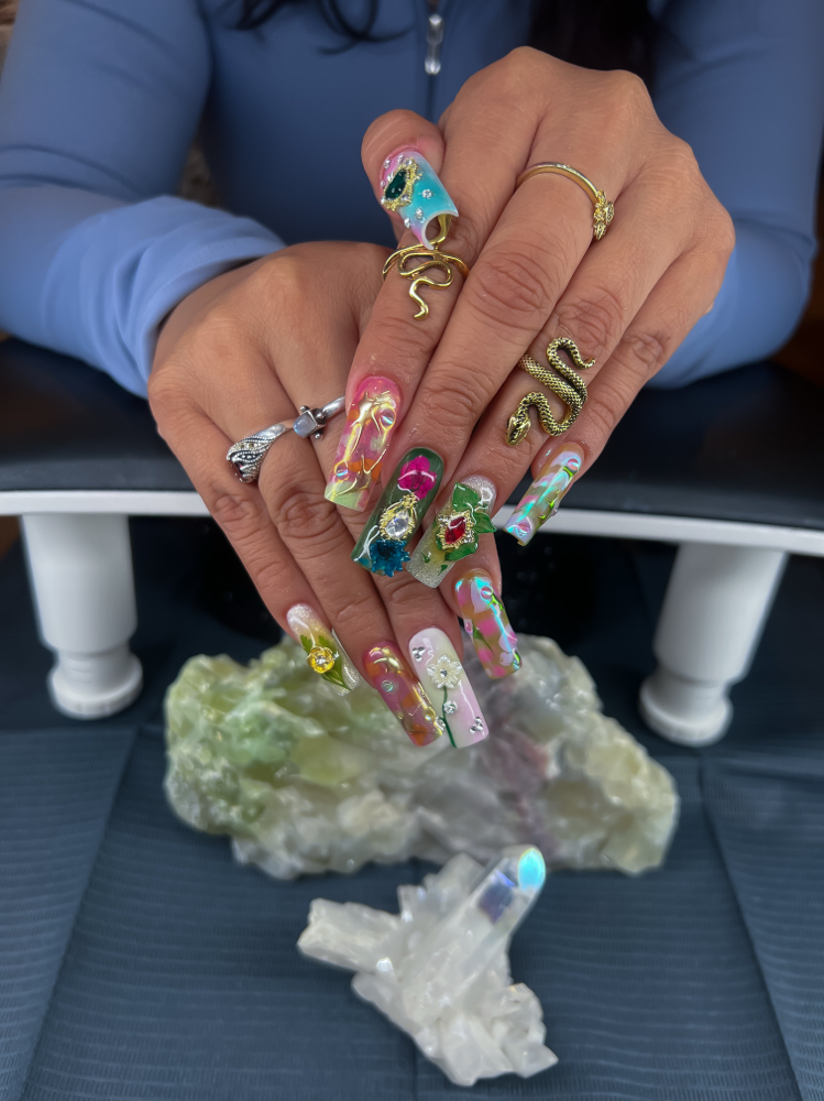 Complex Nail Art