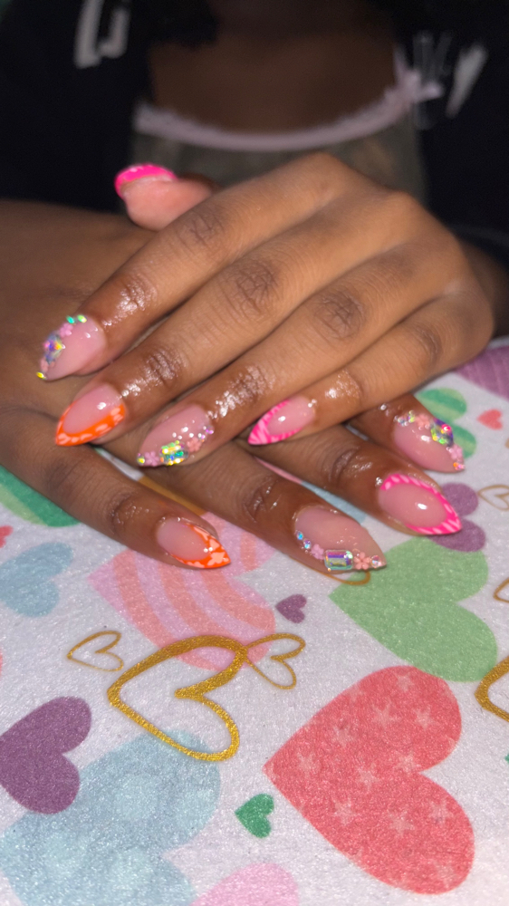 Short Acrylic Nail at NailsByAprel in Saltillo, MS