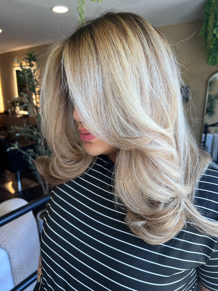 Full Head Bleach Out