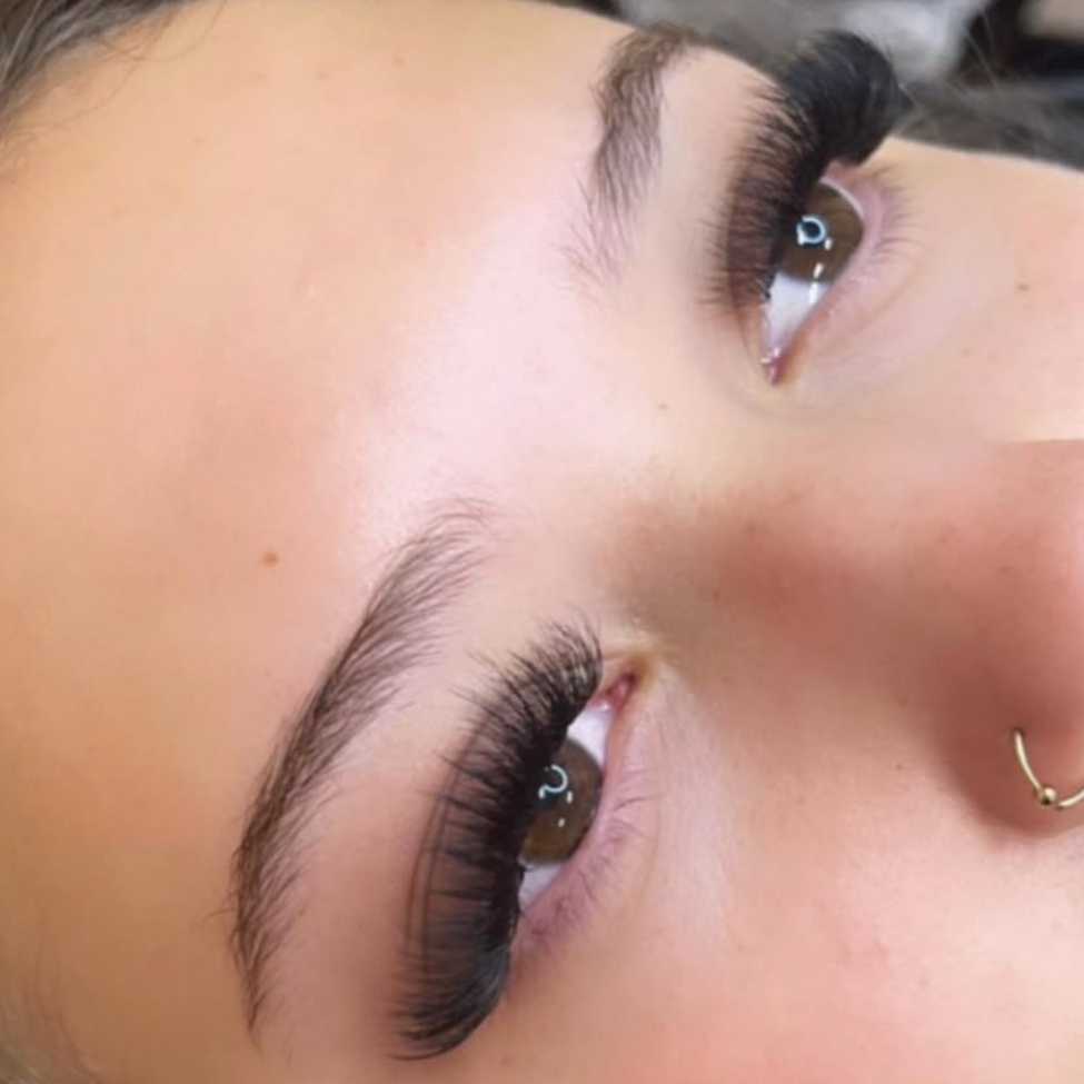 Volume Lash Extensions at The Black Cactus Wax Studio in Fort Worth, TX