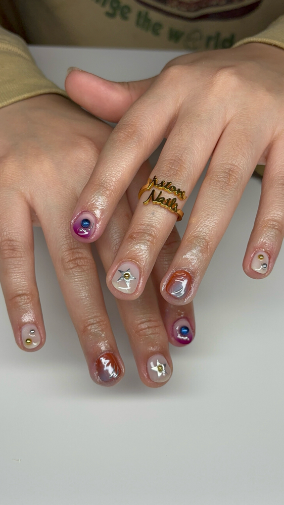 Structured Mani Freestyle W/ Removal