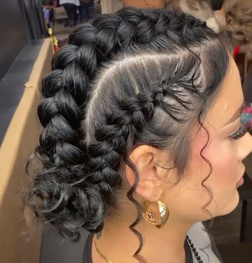 4 Boho Braids With Buns