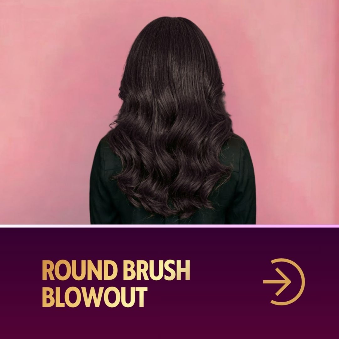 Round Brush Blowout at Her Mane Therapy in Lewisville, TX