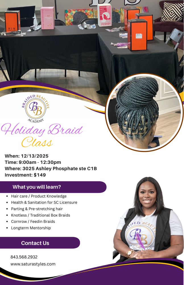 Holiday Braid Class