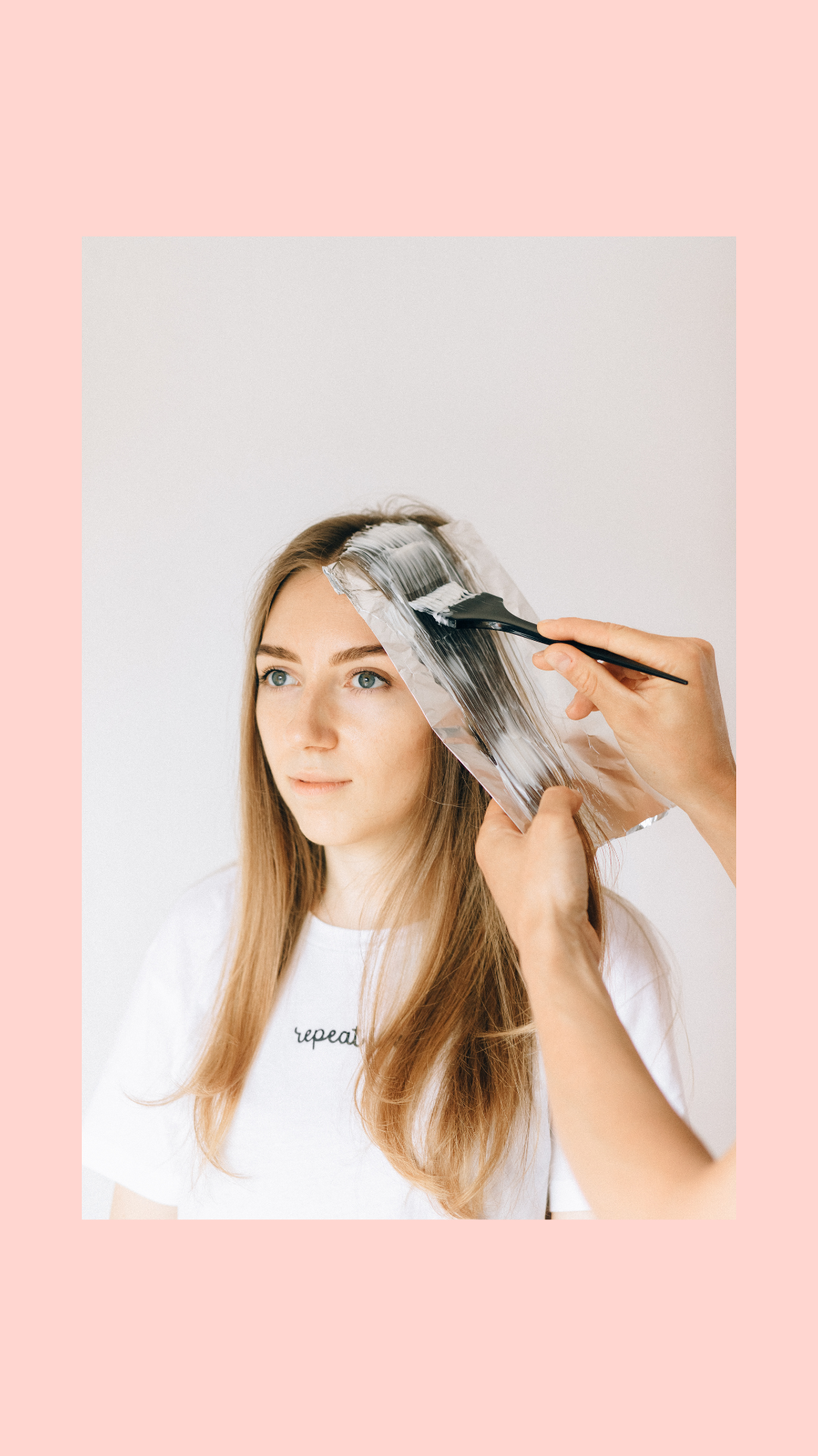 Hair Color Melt Technique