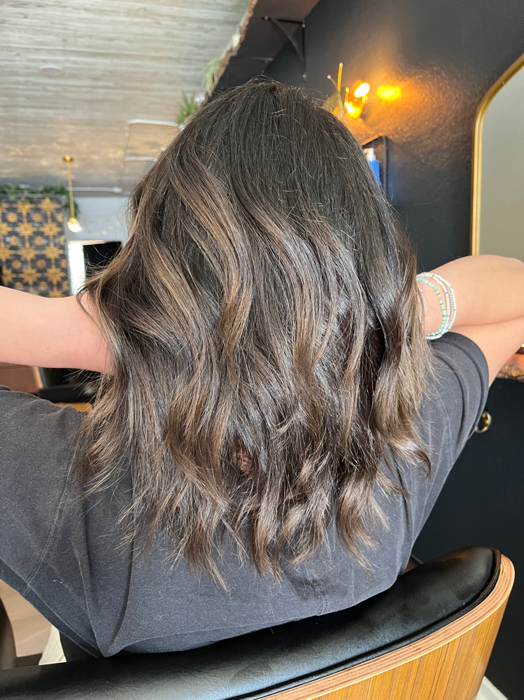 Custom Root Color with Haircut
