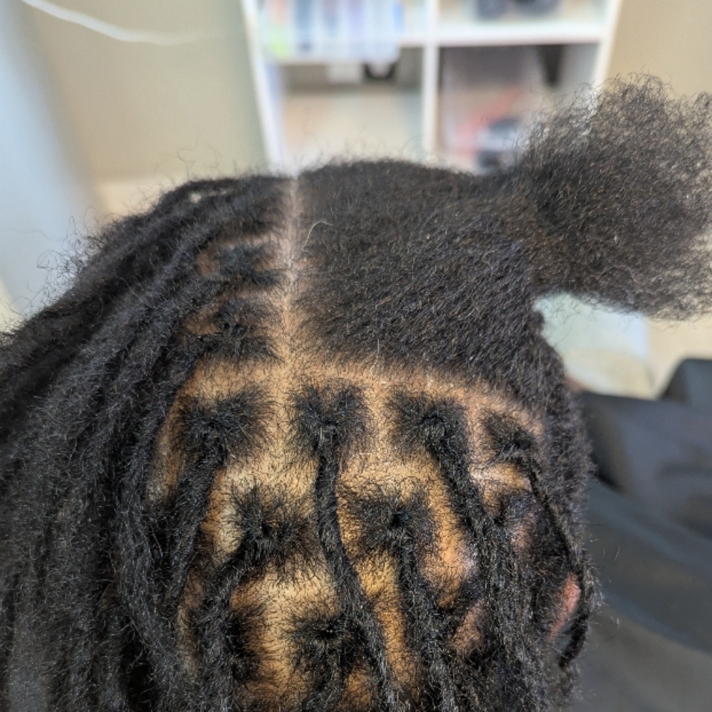 Crochet "Instant" Loc Install at Lofty Locs & Tresses in Tucson, AZ
