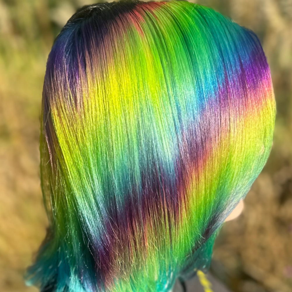 Vivids/Double Process at Kiki’s Beauty Service in Fairview, MI