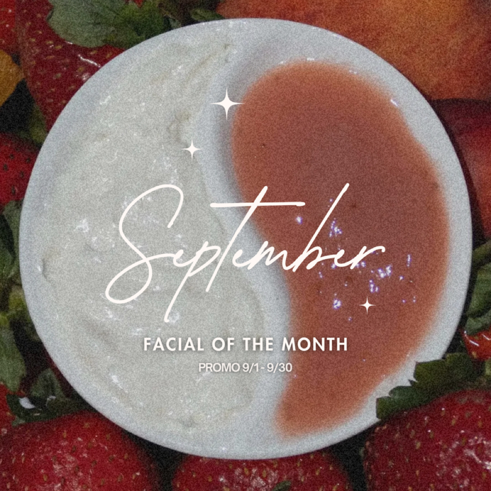 September Facial Of The Month at Cactus Lash & Skin Studio in Phoenix, AZ
