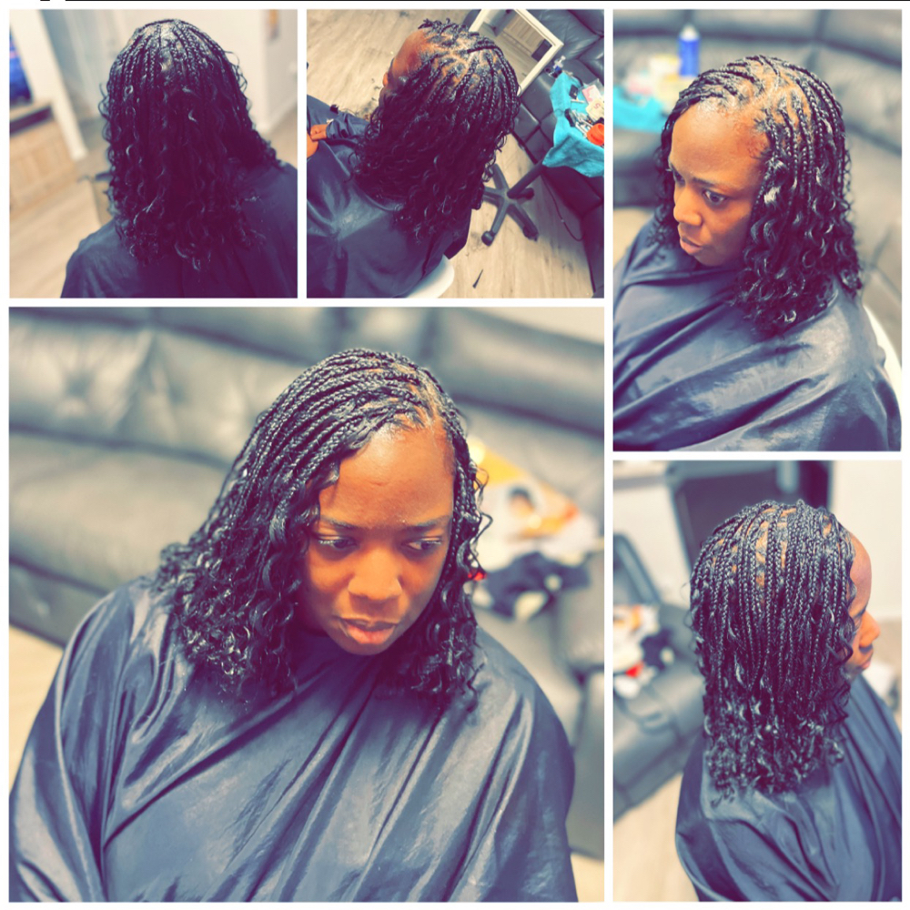 Boho Knotless Braids (short)