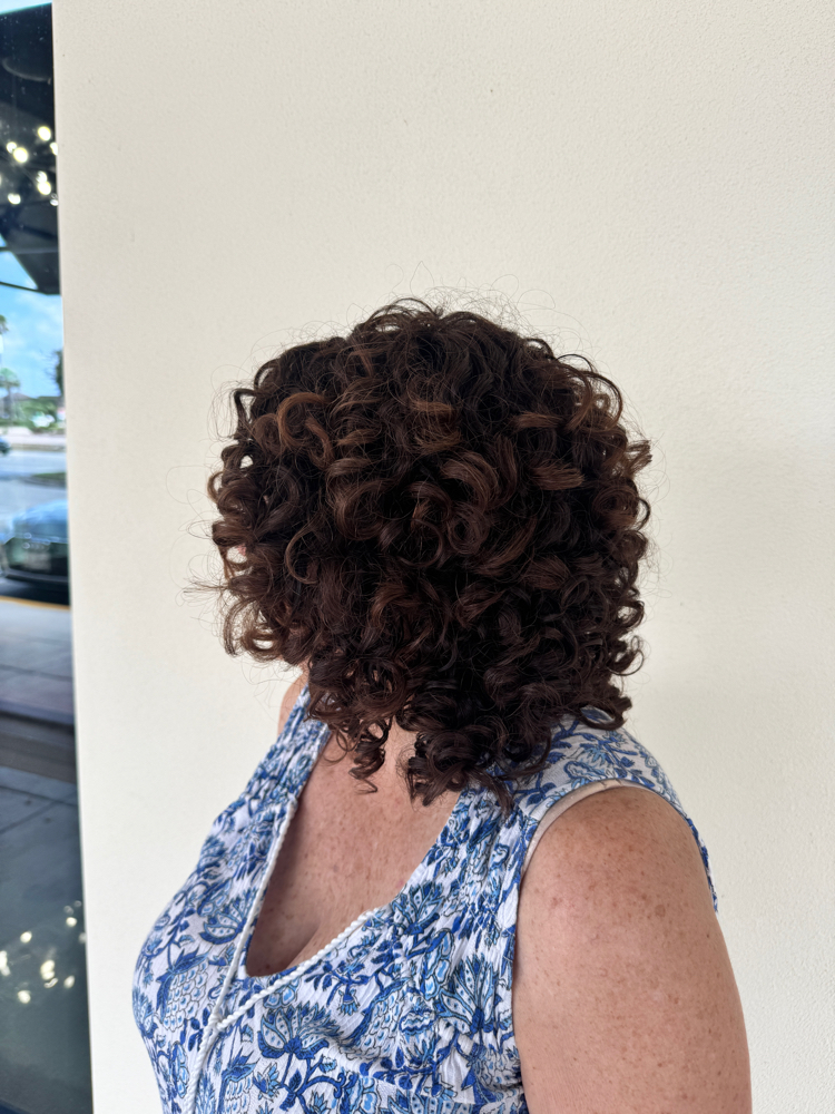 Curly Haircut and Style