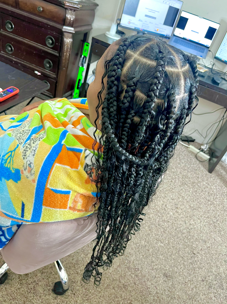 Med Boho Knotless