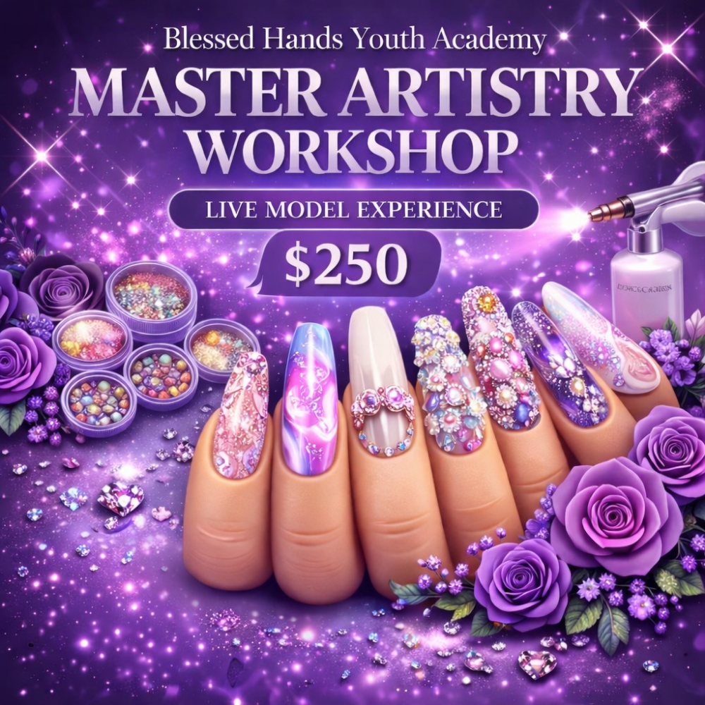 Advanced Art/ LIVE Model Class at NailsbyQueen89 in Cleveland, OH