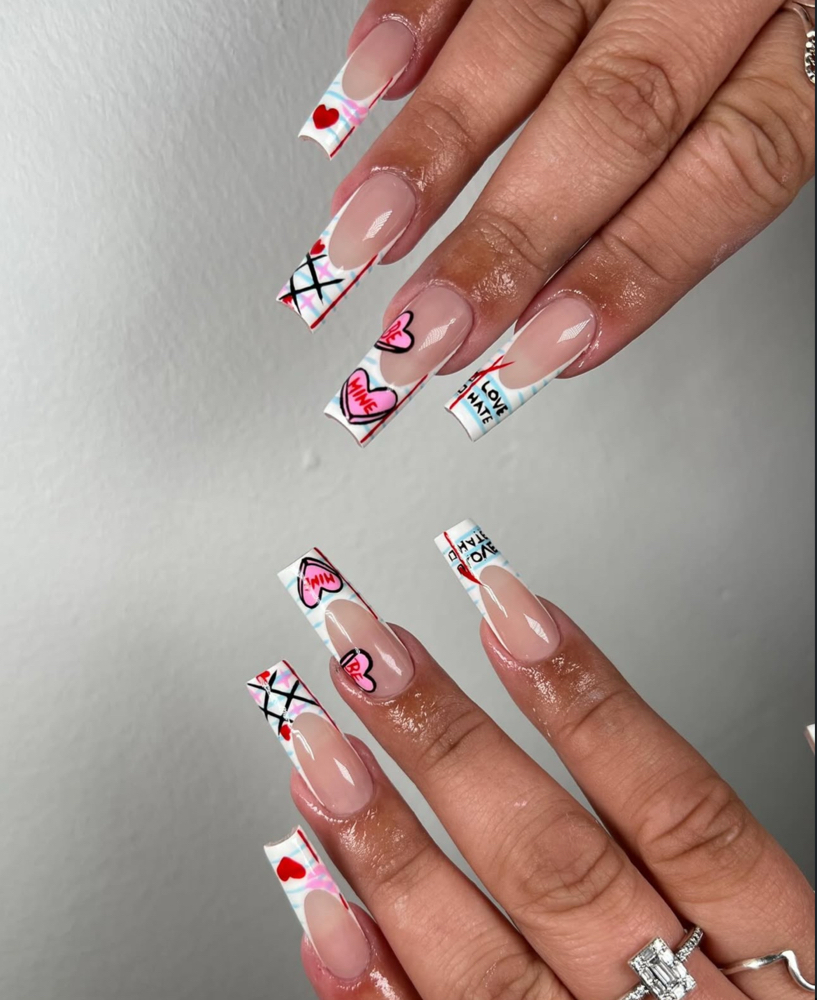 Gel X Extension Full Set at Angamarca Nails Studio in New Haven, CT