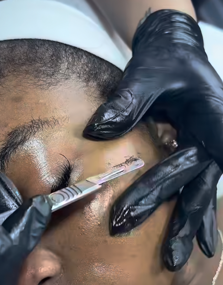 Facial with Dermaplane