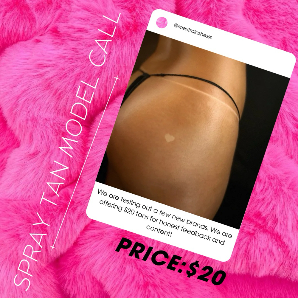 Spray Tan Model