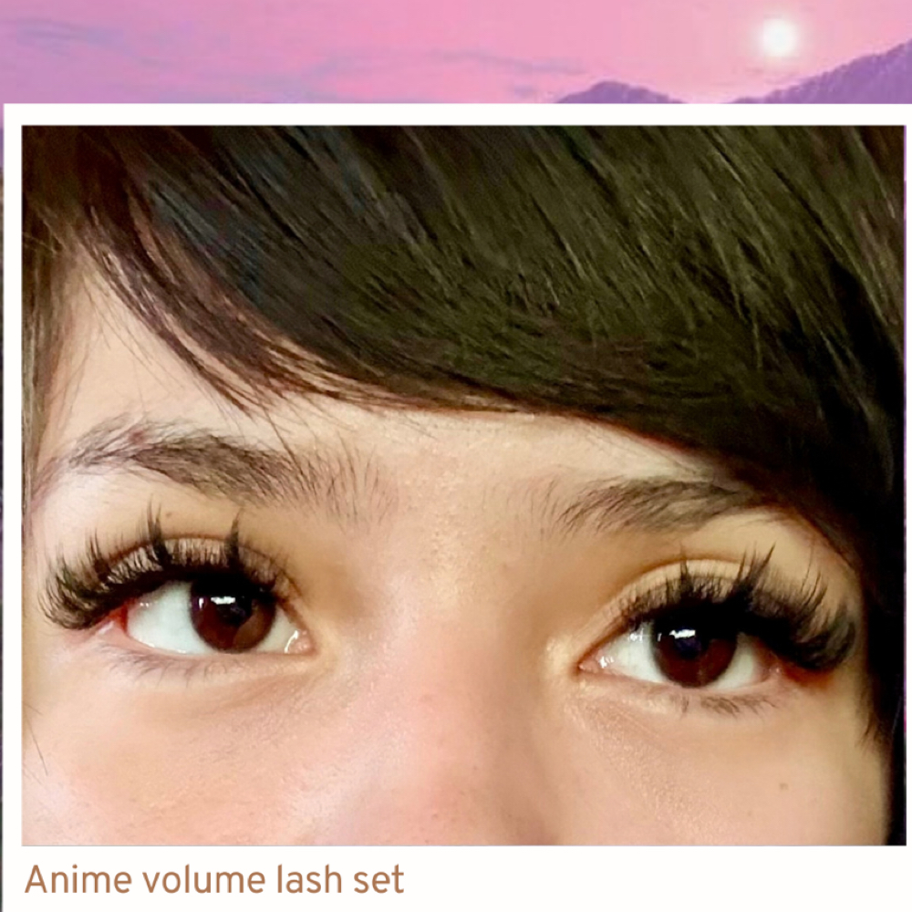 Anime/Manga Volume Lash Set at Brendastar Services in Fredericksburg, TX