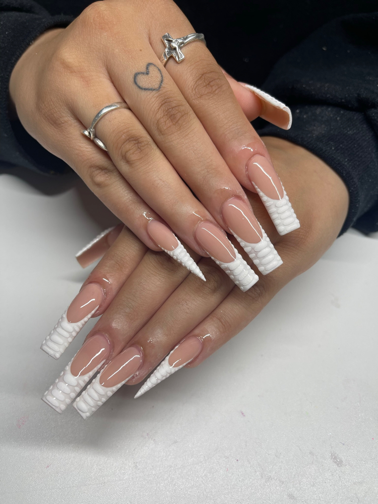 Long Acrylic Full Set