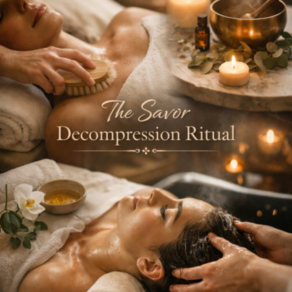 Savor Decompression Ritual at Savor Head Spa & Salon in Sherman, TX