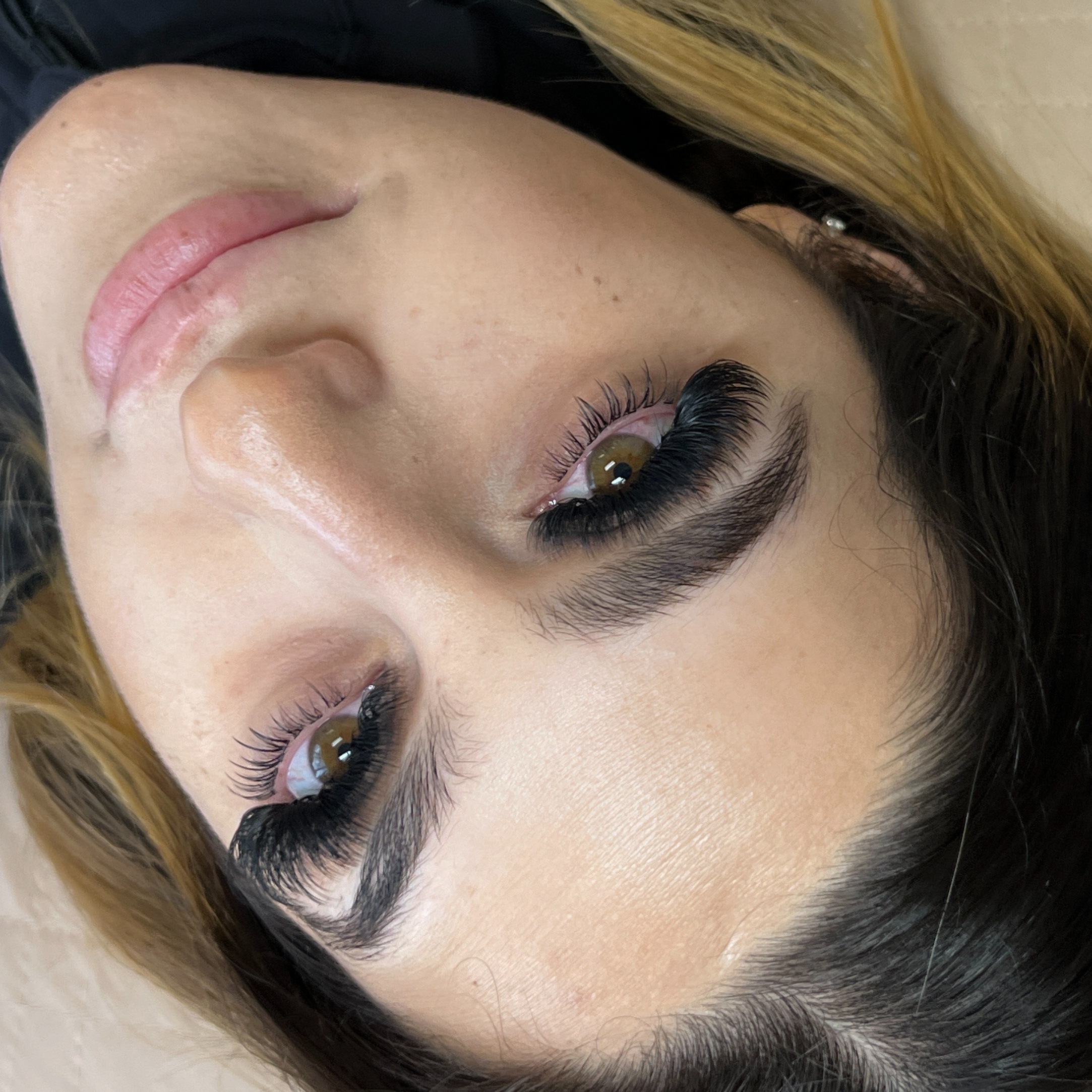 Bottom Lash Extensions at Luxe Lashes Beauty Studio in Dallas, TX
