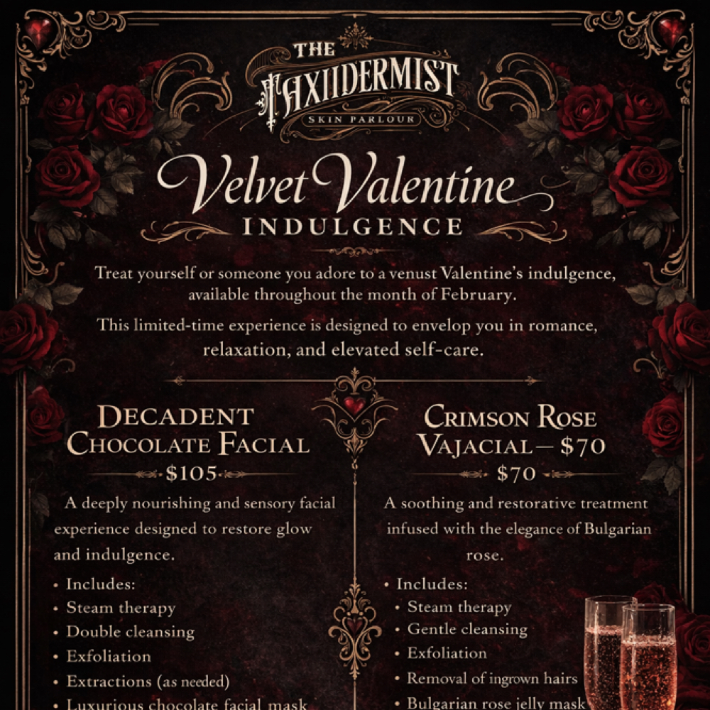 Decadent Chocolate Facial at The Taxidermist Skin Parlour in Chino, CA