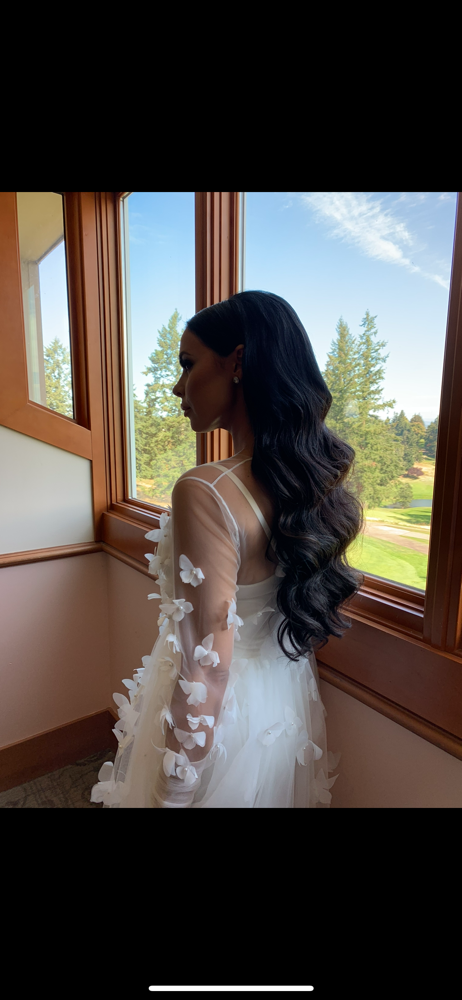 Bridal Hair Only Day Of Wedding