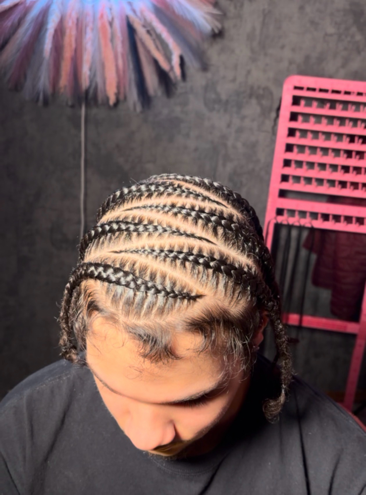 Male Braids at Tia's Touch in urbana, IL