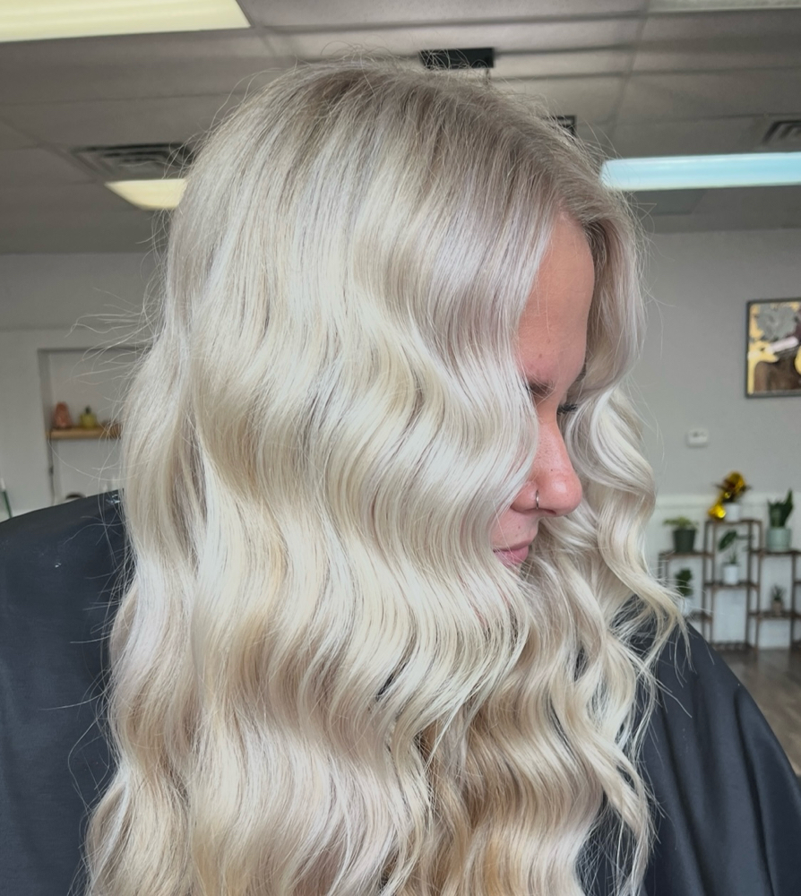 BARBIE BLONDE (platinum card) at Hair By Madalin in Jenison, MI
