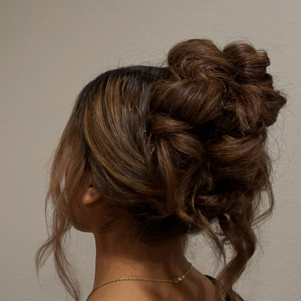 Updo Trial at Via Styled It in Temple, TX