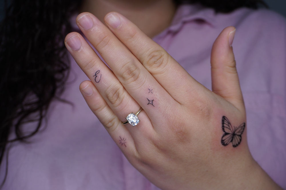 HAND / FINGER TATTOO BUNDLE at Fine Line Tattoos in brownsville, TX