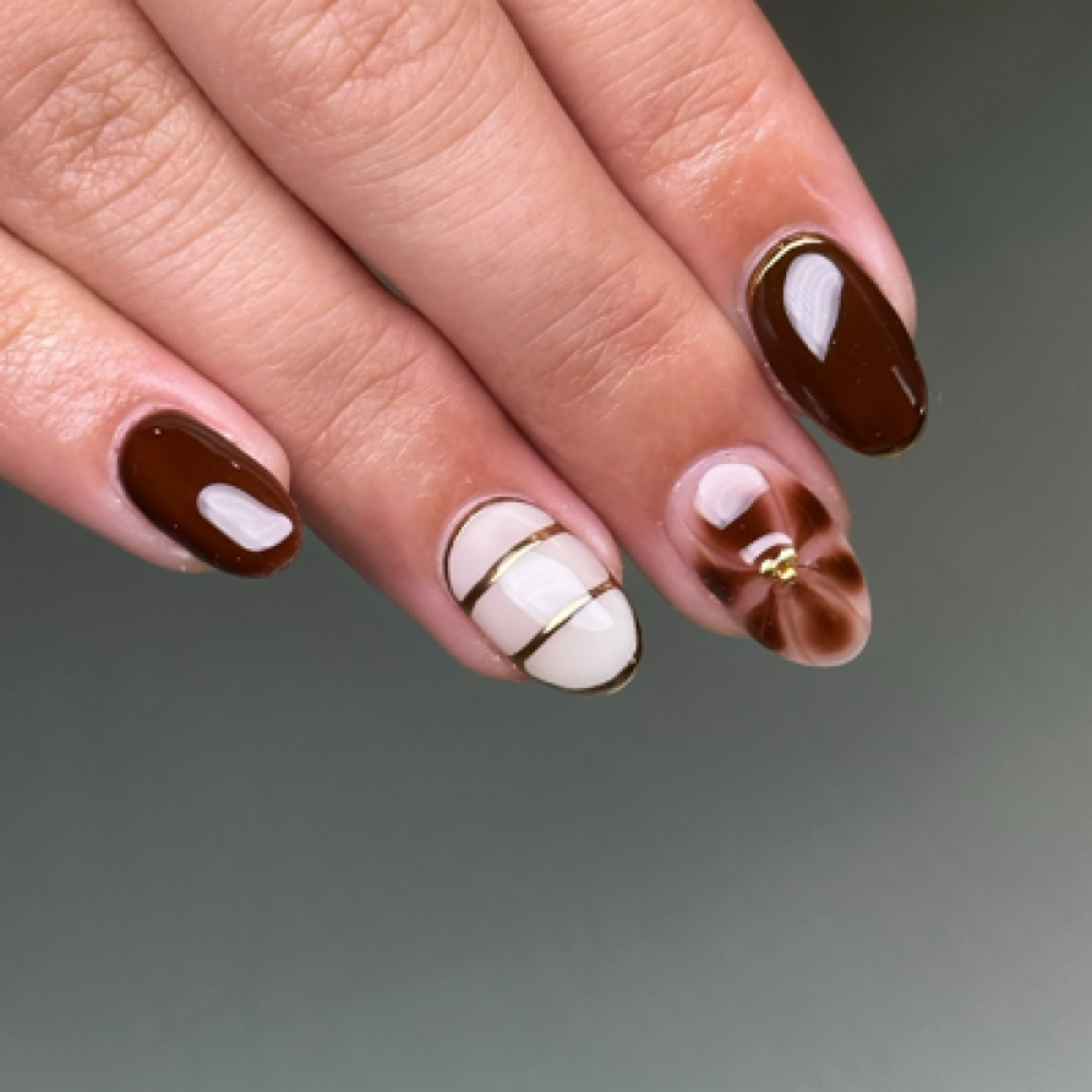 Structured Gel Manicure at Nails by Katelynne LLC in Palm coast, FL