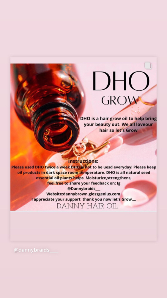 DHO Grow Hairl Oil