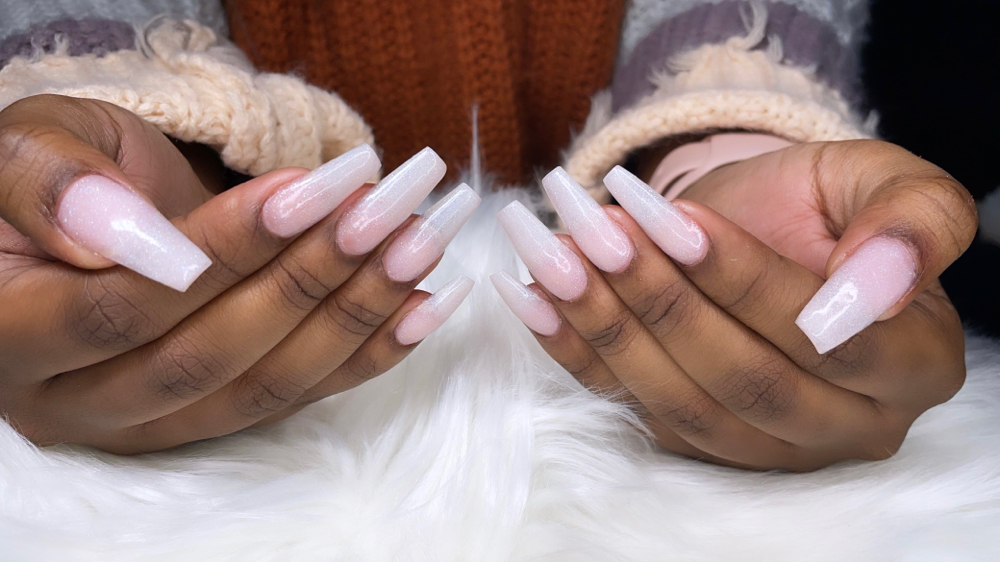 Two Color Ombre Fill at Tytiee B. Nailz in Cedar Hill, TX
