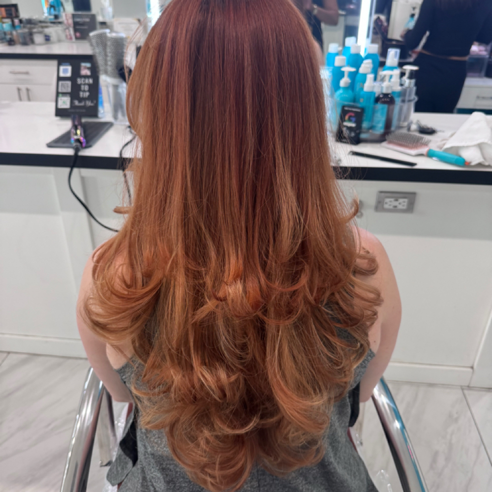 Wash & Blowout at Gigi Beauty Bar in Plantation, FL