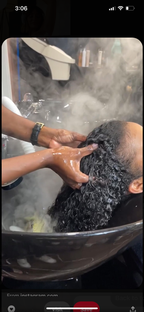 Basic Steam Hair Spa