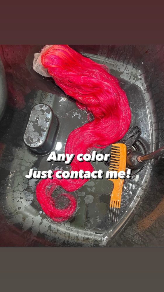 Dying Weave/wigs
