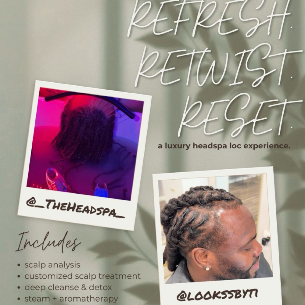 NEW Loc Headspa Experience at Looks By Ti in Milford, CT