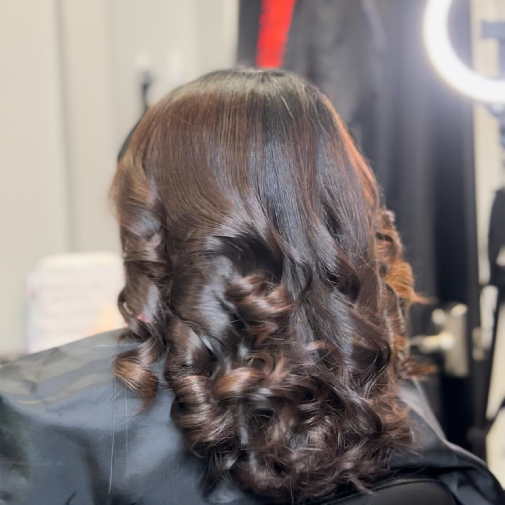 Stretch & Silk -Returning Client at Cachet’s Luxe Atelier in Atlanta, GA