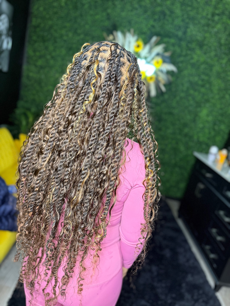 Extended BohoCubian Twist Over Locs at Locs BySherry in Florissant, MO