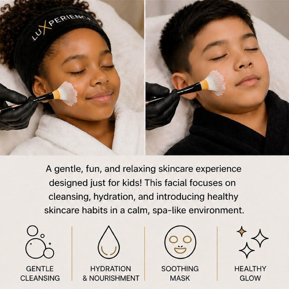 Lil LuXe Facial at LuXperience Skin Studio in Royersford, PA