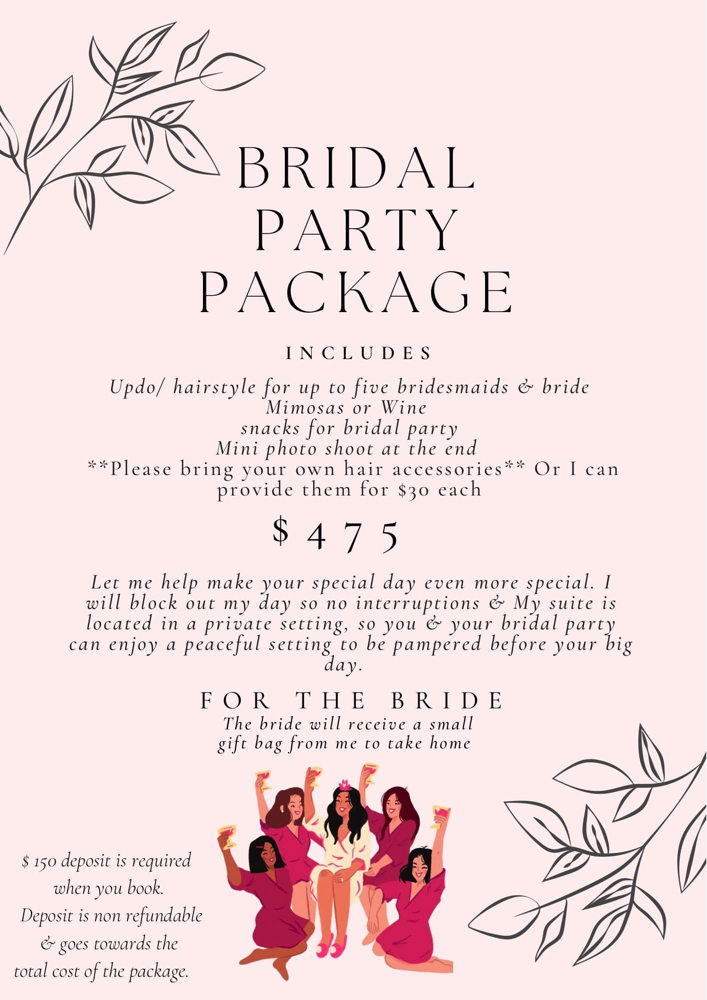 Bridal Party Package (BPP)