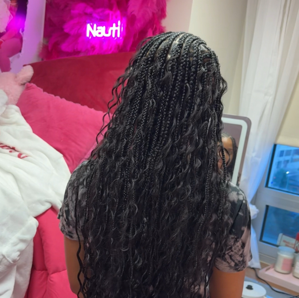 Boho Knotless Hair Incl. at Touched.ByNauti in Hazel Crest, IL