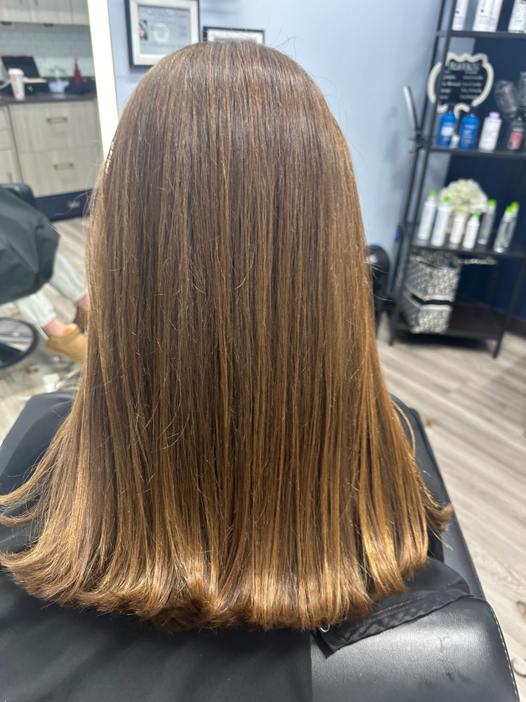 Single Process And Blow Dry
