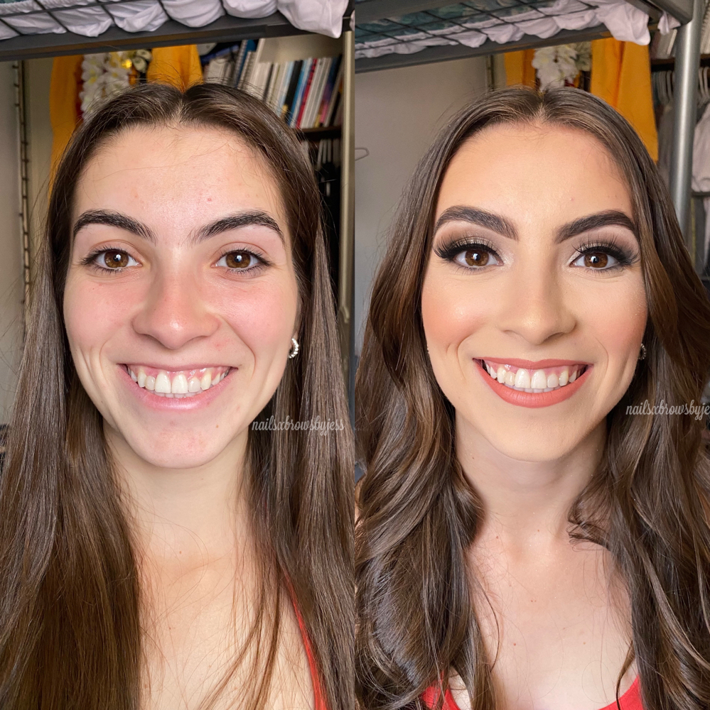 Full Face Of Makeup