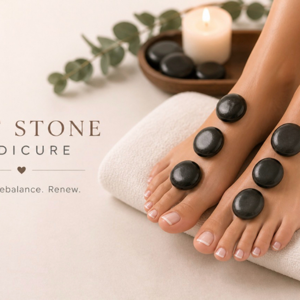 Therapeutic Hot Stone Massage at Rosy’s Mobile Nail Care in Lakeland, FL
