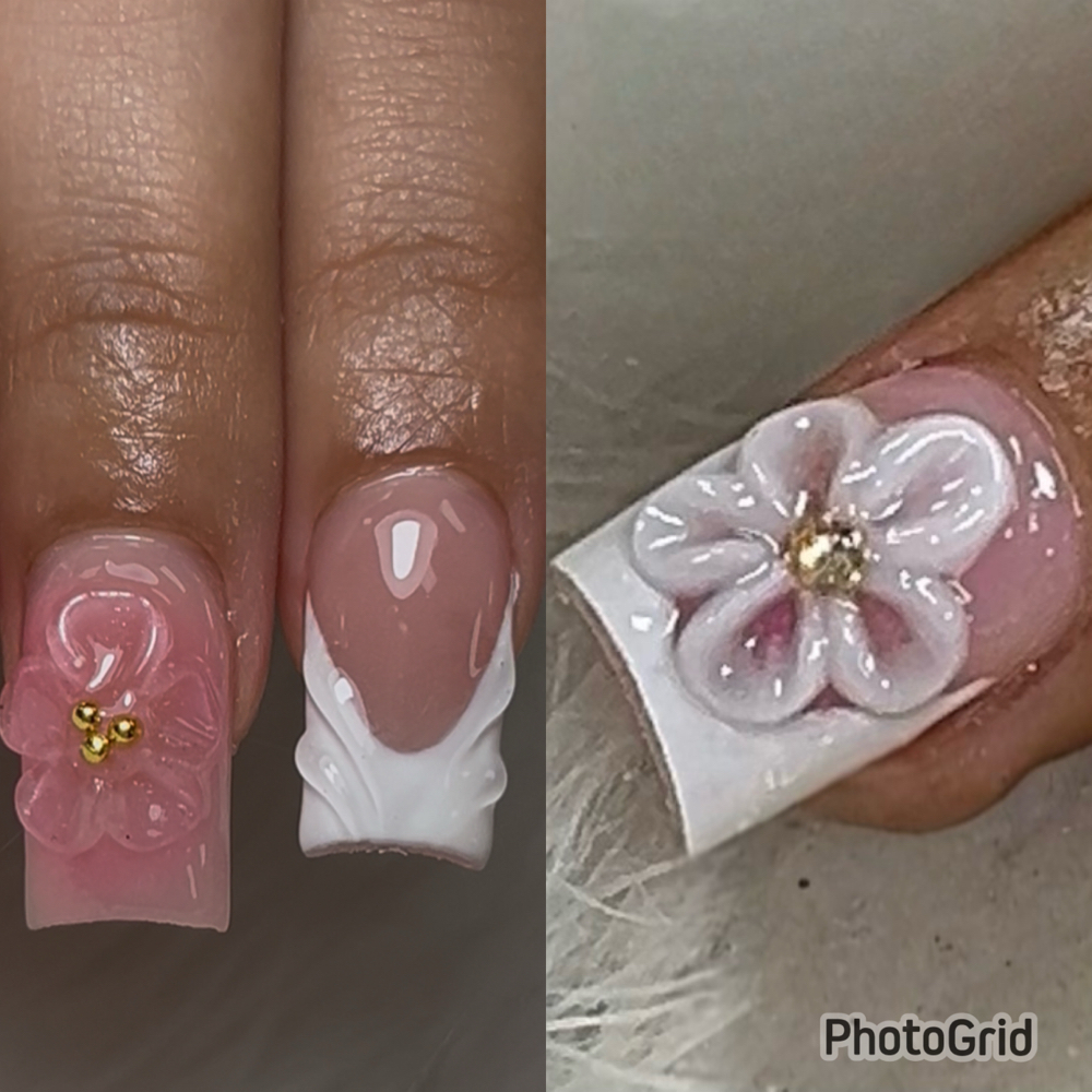 3D Nail Art at Nails by Sonia in Des Moines, IA