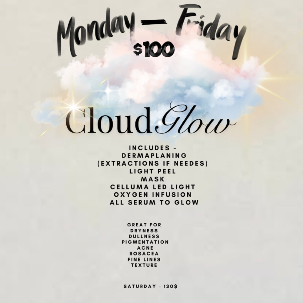 Cloud glow at Brenda Aldana in El Paso, TX