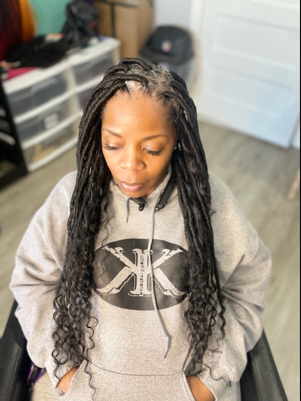 Faux Locs at BraidsByLici in Kansas City, MO