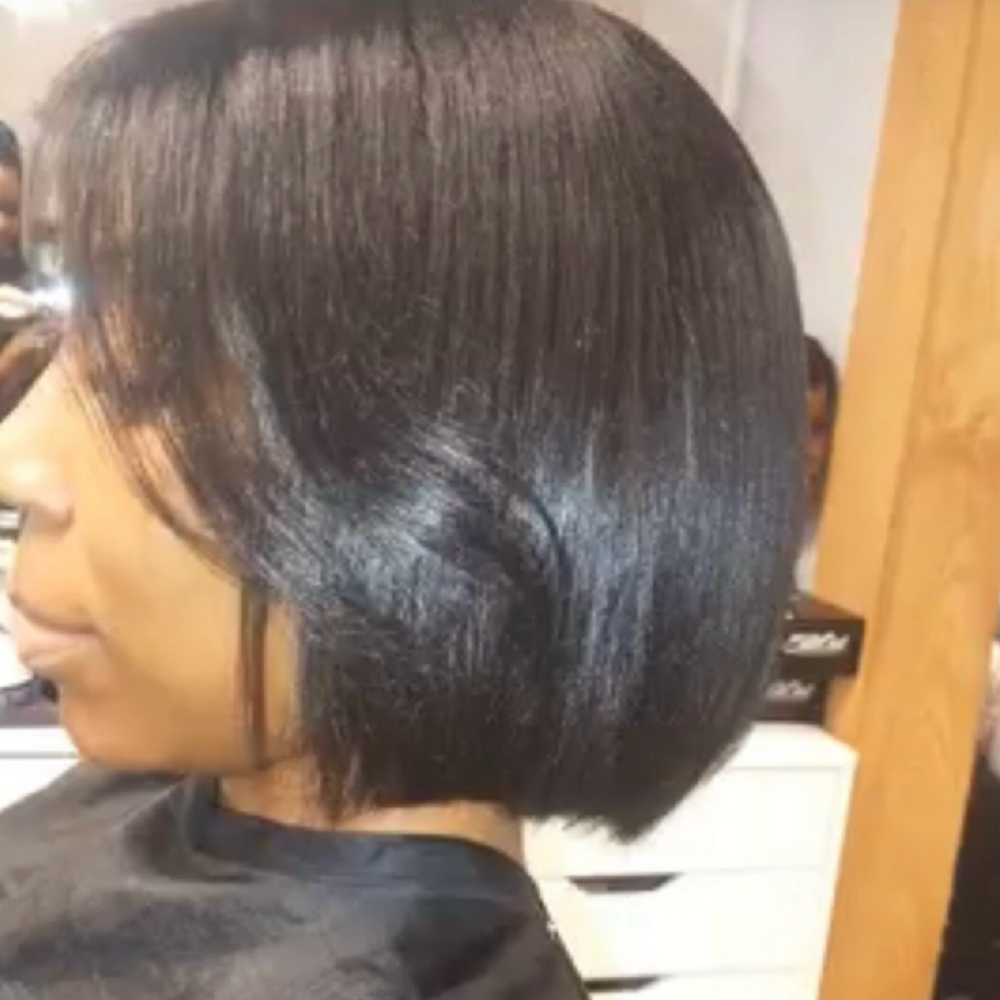 Women’s Hair Cut at The Oasis Natural Hair Salon in Gibsonville, NC